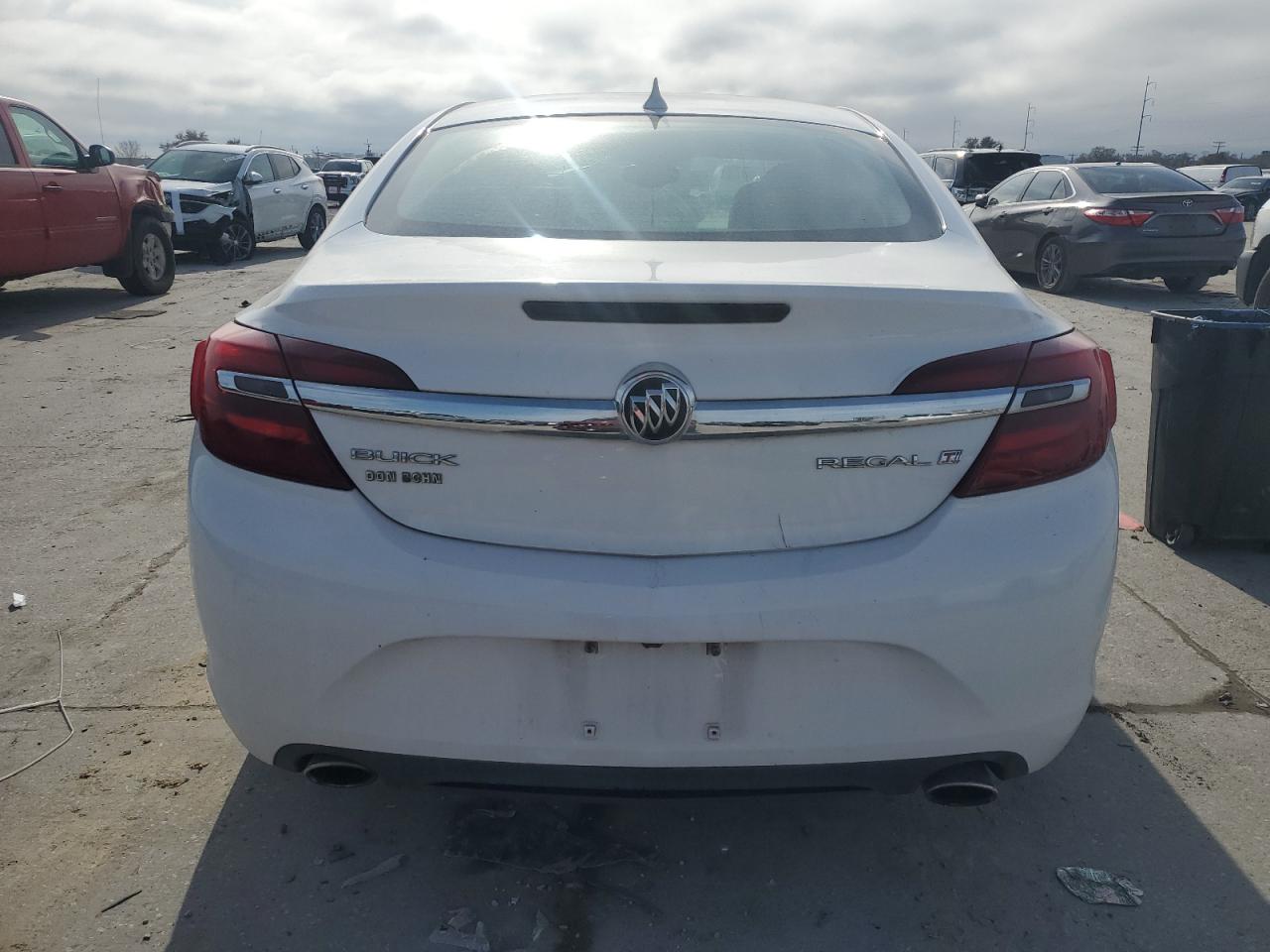 2014 Buick Regal VIN 2G4GK5EX7E9260254 Copart auction photo, front end damage thumbnail 6