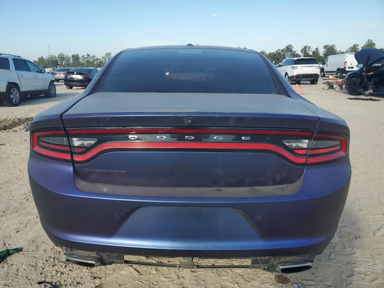2019 Dodge Charger VIN 2C3CDXBG9KH655183 Copart auction photo, side damage thumbnail 6