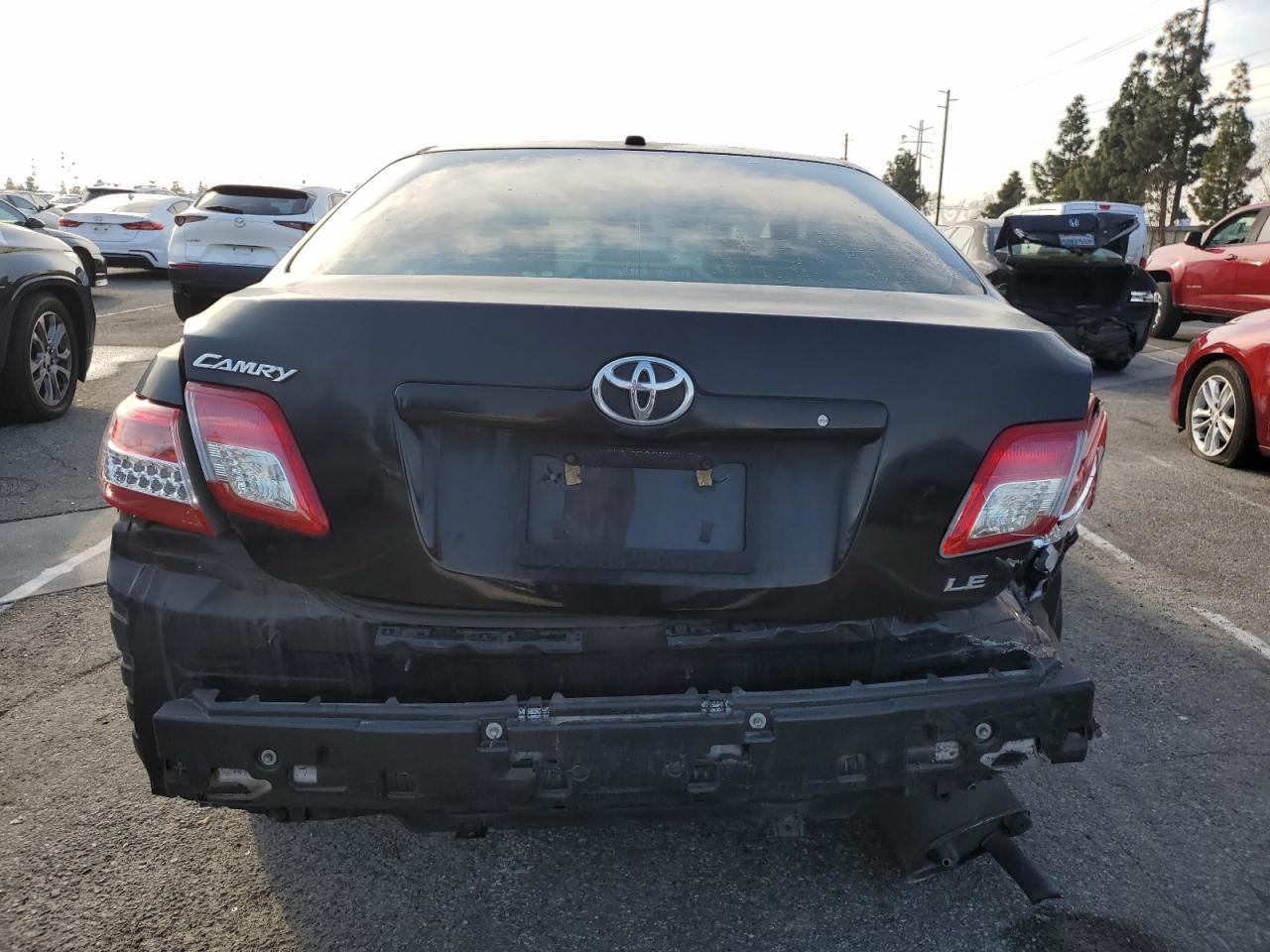 2010 Toyota Camry VIN 4T1BF3EK0AU525830 Copart auction photo, rear end / all over damage thumbnail 6