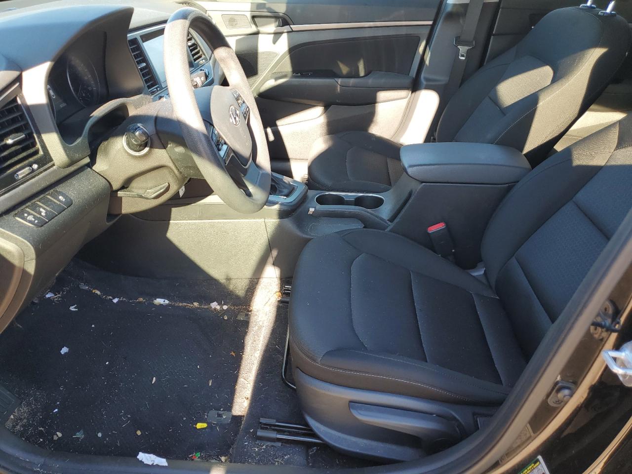 2018 Hyundai Elantra VIN 5NPD84LF0JH393343 Copart auction photo, rear end damage thumbnail 7