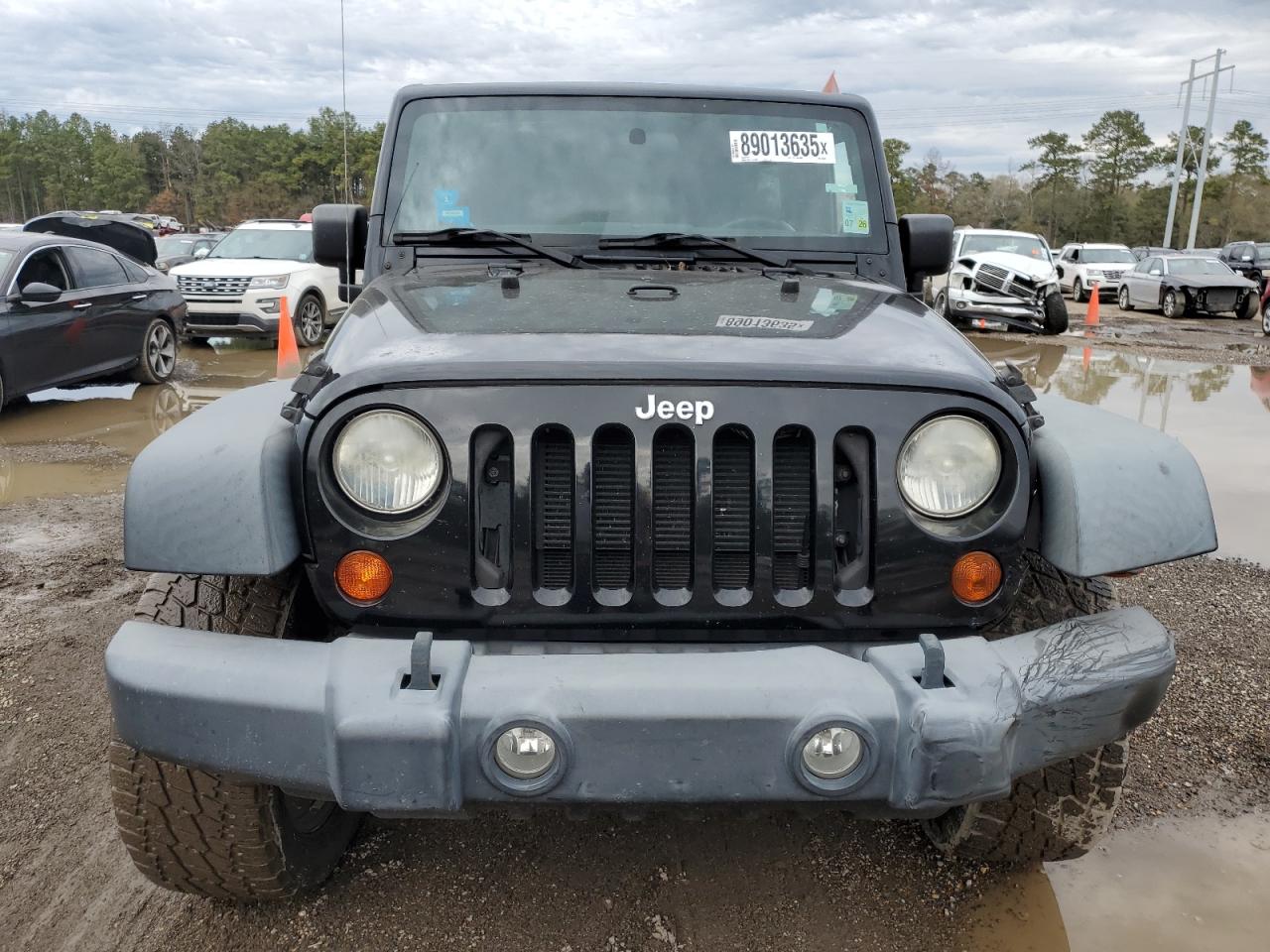 2012 Jeep Wrangler VIN 1C4BJWDG9CL218778 Copart auction photo, front end damage thumbnail 5