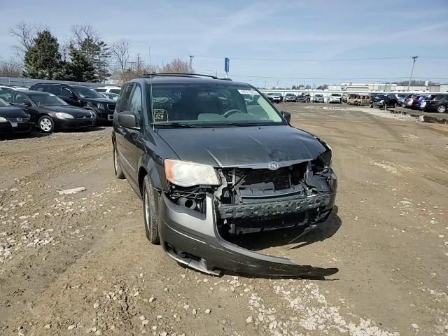 2010 Chrysler Town & Country VIN 2A4RR5D11AR369710 Copart auction photo, front end / undercarriage damage thumbnail 11