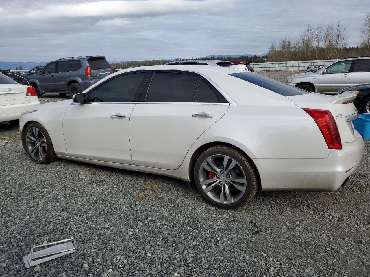 2016 Cadillac CTS VIN 1G6AV5S85G0196827 Copart auction photo, front end damage thumbnail 2
