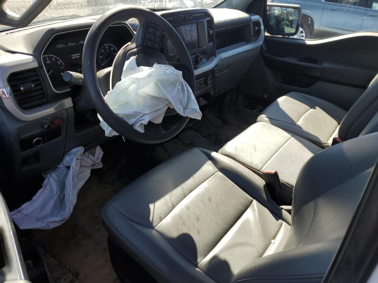 2022 Ford F-150 VIN 1FTMF1CB7NKD81697 Copart auction photo, front end damage thumbnail 8