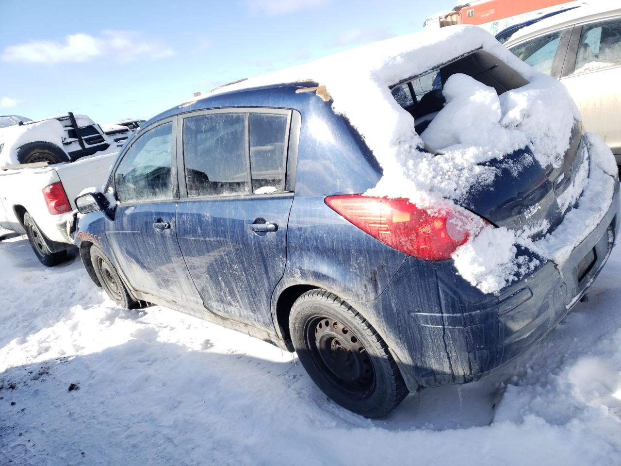 2009 Nissan Versa VIN 3N1BC13E89L385484 Copart auction photo, all over damage thumbnail 2