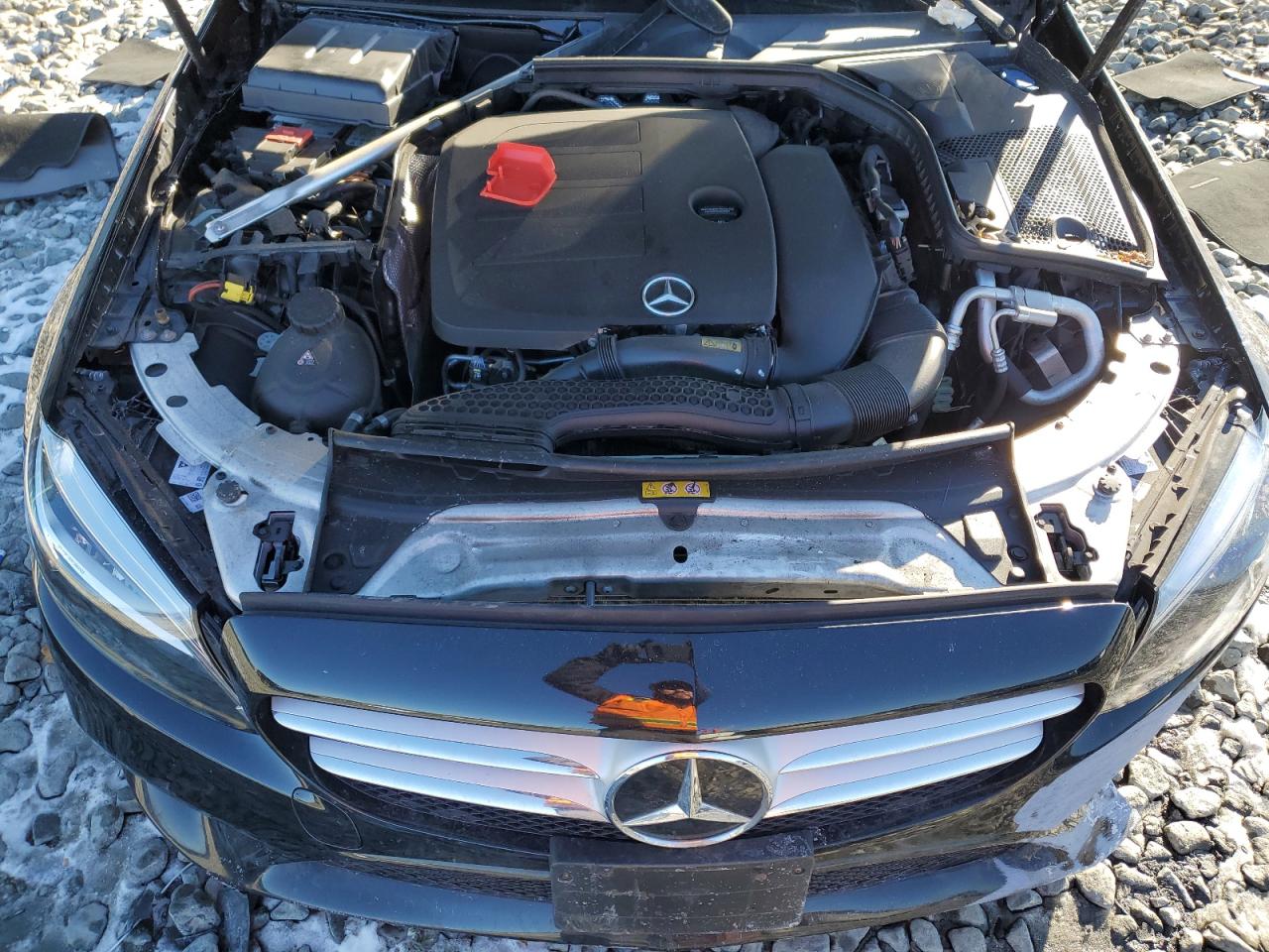 2021 Mercedes-Benz C-klasse VIN W1KWF8EB3MR635173 Copart auction photo, front end damage thumbnail 13