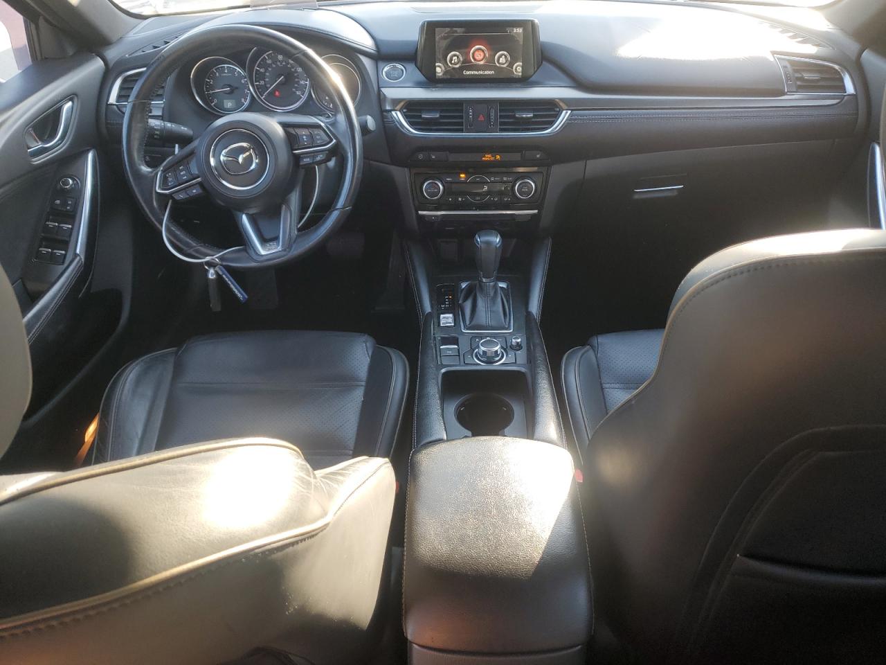 2017 Mazda 6 VIN JM1GL1X50H1109030 Copart auction photo, front end damage thumbnail 8