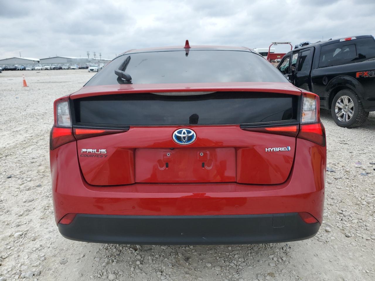 2022 Toyota Prius VIN JTDKAMFU9N3169379 Copart auction photo, front end damage thumbnail 6