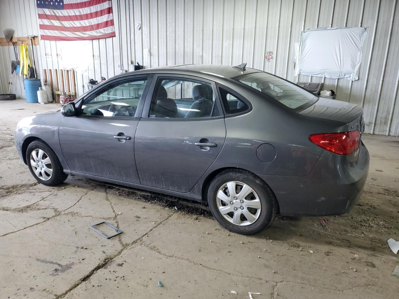 2009 Hyundai Elantra VIN KMHDU46D59U665971 Copart auction photo, side damage thumbnail 2