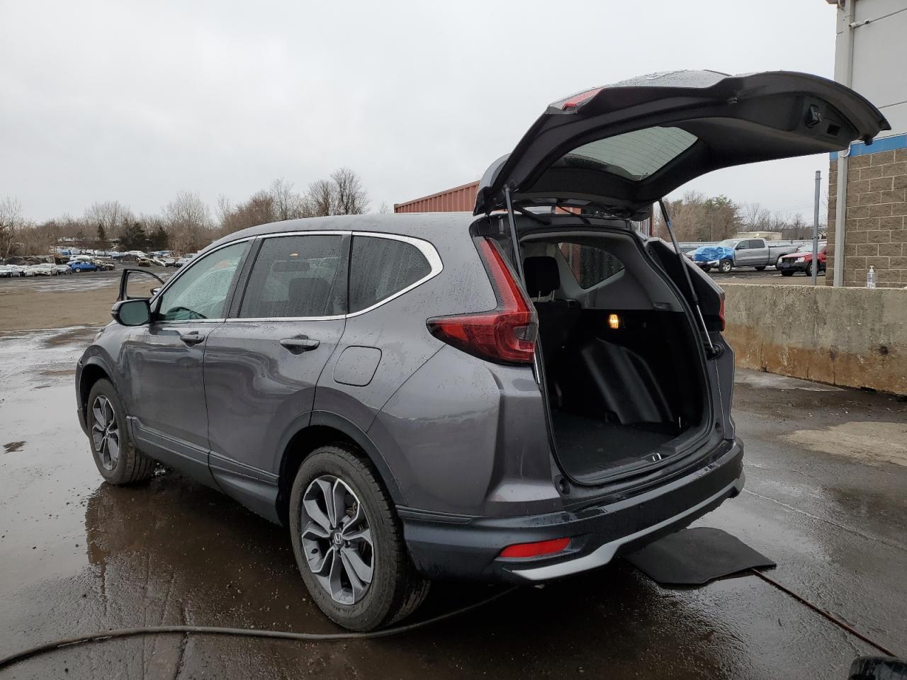 2021 Honda CR-V VIN 2HKRW2H59MH622316 Copart auction photo, front end / side damage thumbnail 2