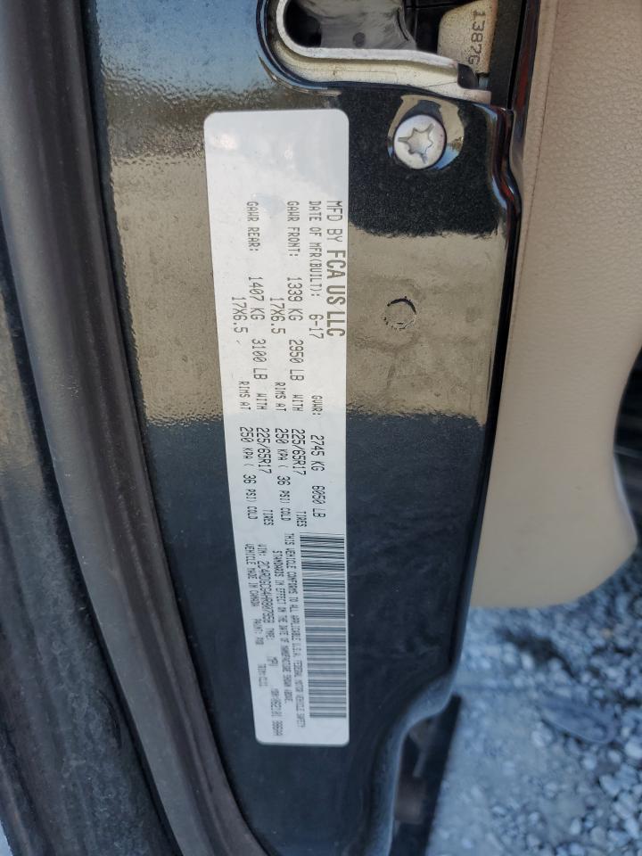 2017 Dodge Caravan VIN 2C4RDGCG4HR807958 Copart auction photo, front end / minor dent/scratches damage thumbnail 13