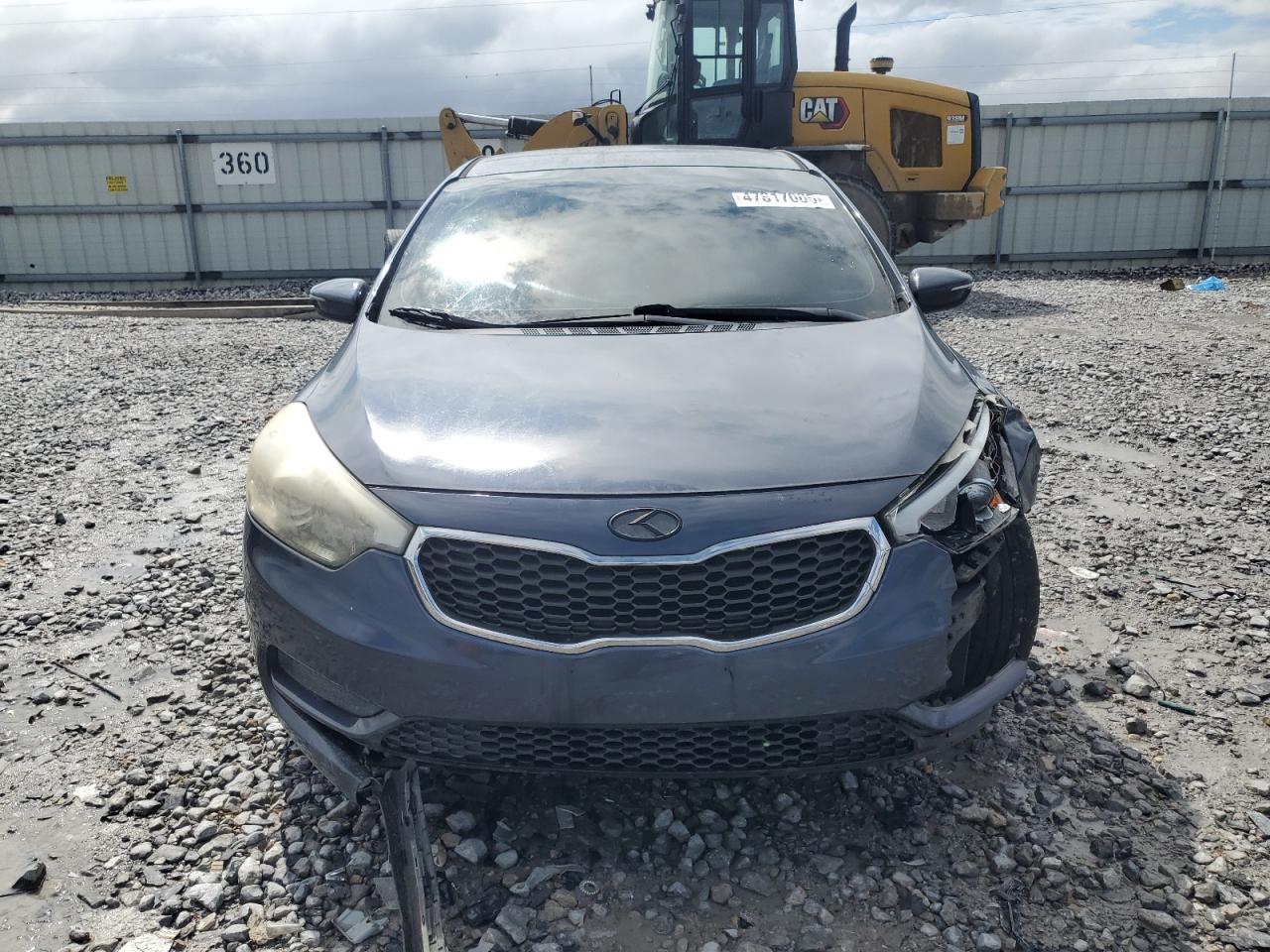 2014 KIA Forte VIN KNAFX4A64E5179652 Copart auction photo, front end / rear end damage thumbnail 5