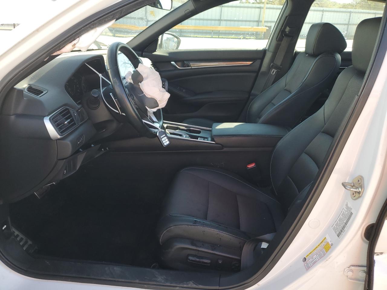 2019 Honda Accord VIN 1HGCV1F30KA121194 Copart auction photo, side / front end damage thumbnail 7