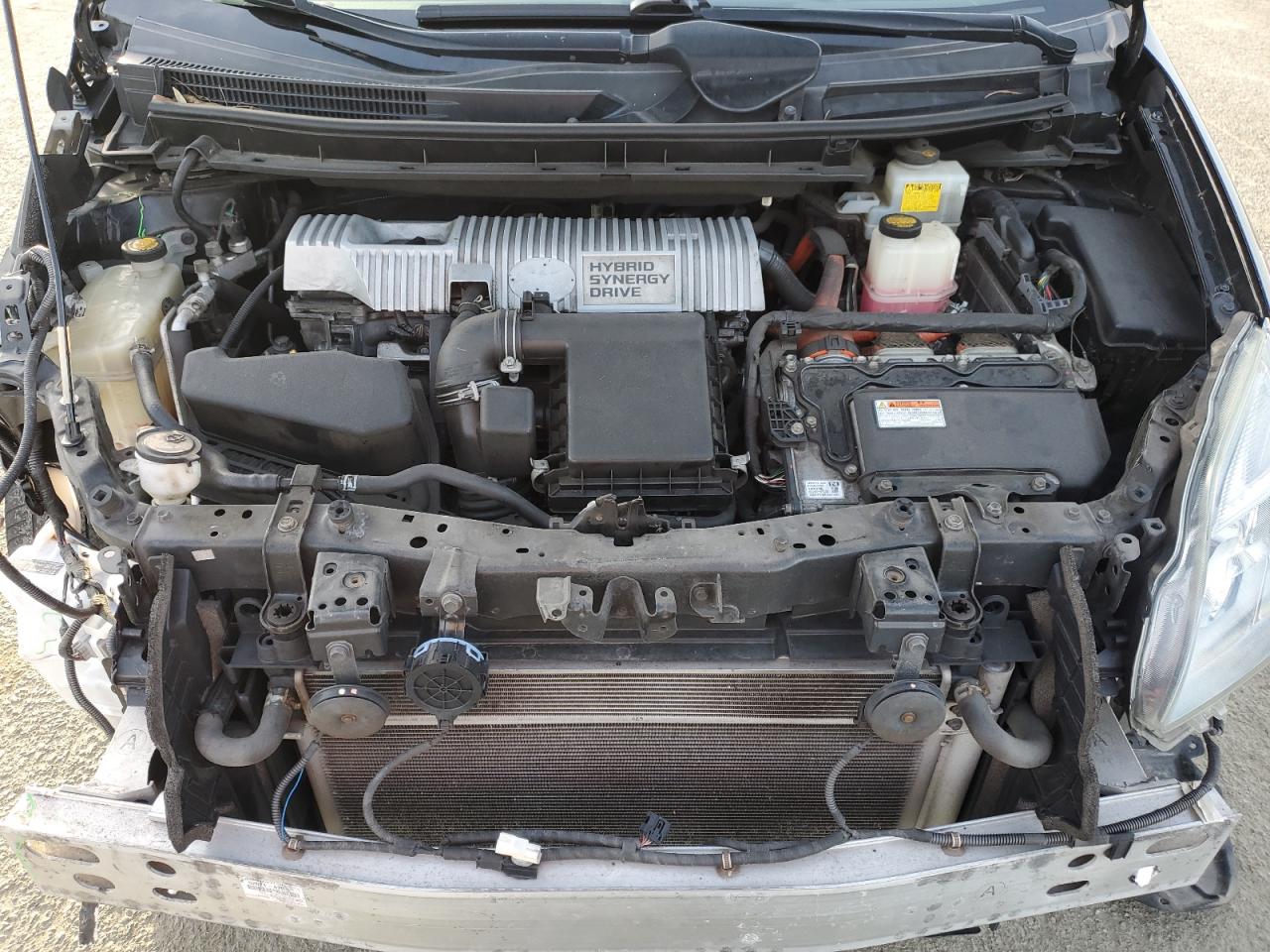 2014 Toyota Prius VIN JTDKN3DU2E1745309 Copart auction photo, front end damage thumbnail 11