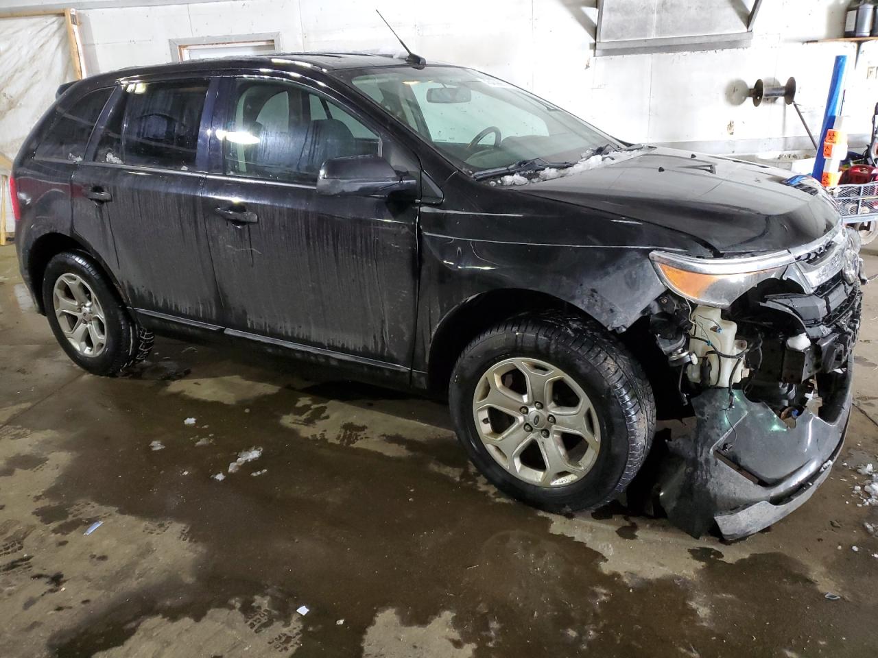 2014 Ford Edge VIN 2FMDK4JC2EBB53217 Copart auction photo, front end damage thumbnail 4