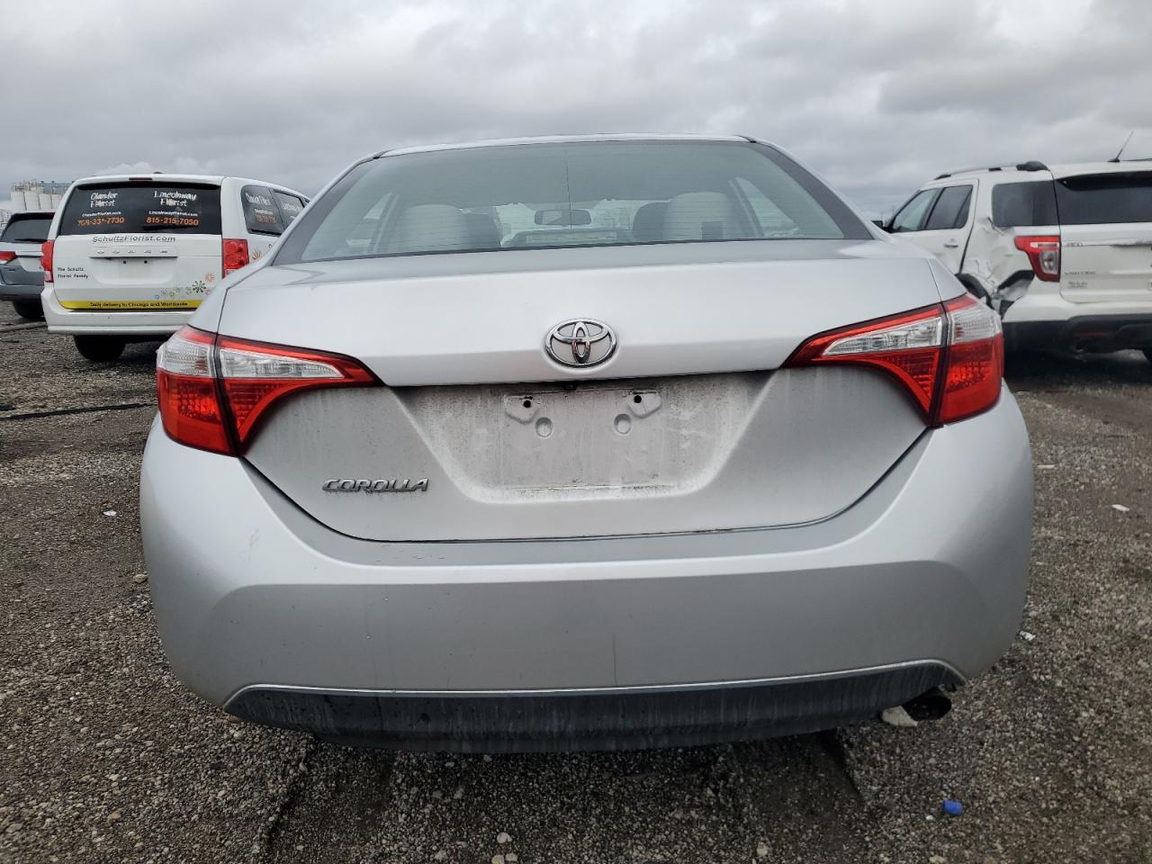 2014 Toyota Corolla VIN 5YFBURHE6EP077681 Copart auction photo, front end damage thumbnail 6