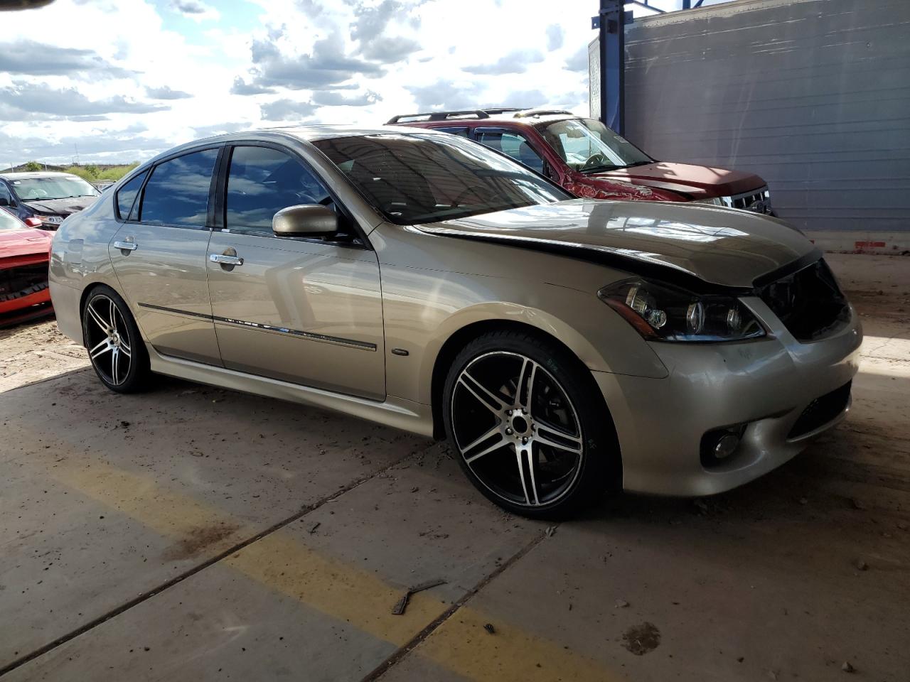 2009 Infiniti M VIN JNKCY01E79M800329 Copart auction photo, undercarriage damage thumbnail 4
