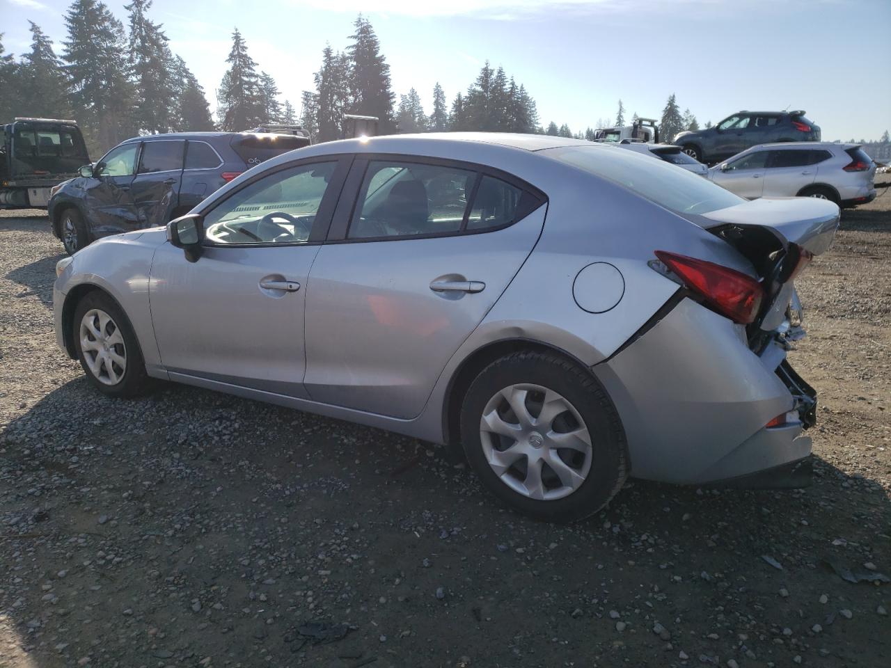 2018 Mazda 3 VIN 3MZBN1U72JM253873 Copart auction photo, rear end damage thumbnail 2