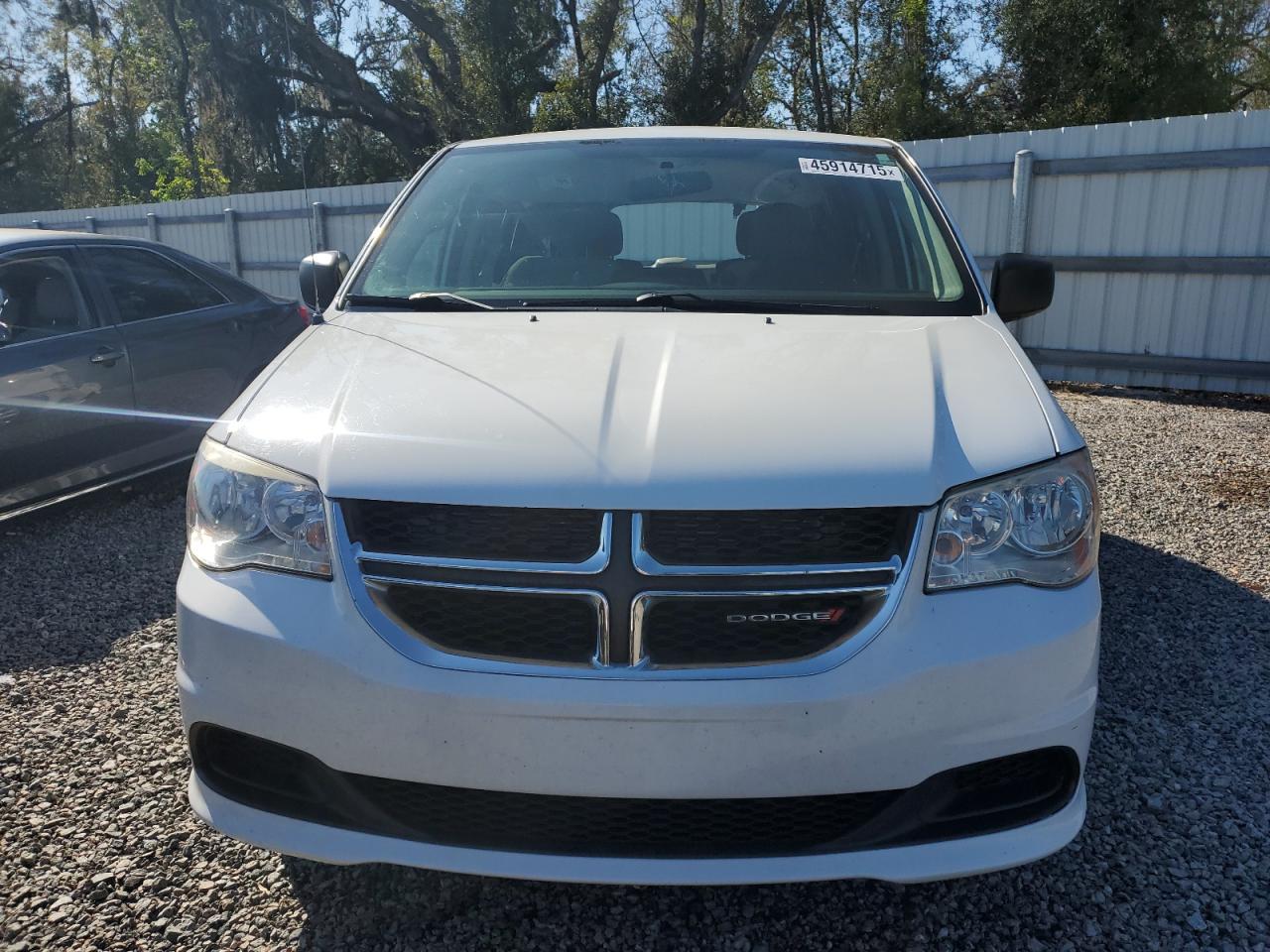 2017 Dodge Caravan VIN 2C4RDGBG0HR655727 Copart auction photo, rear end damage thumbnail 5