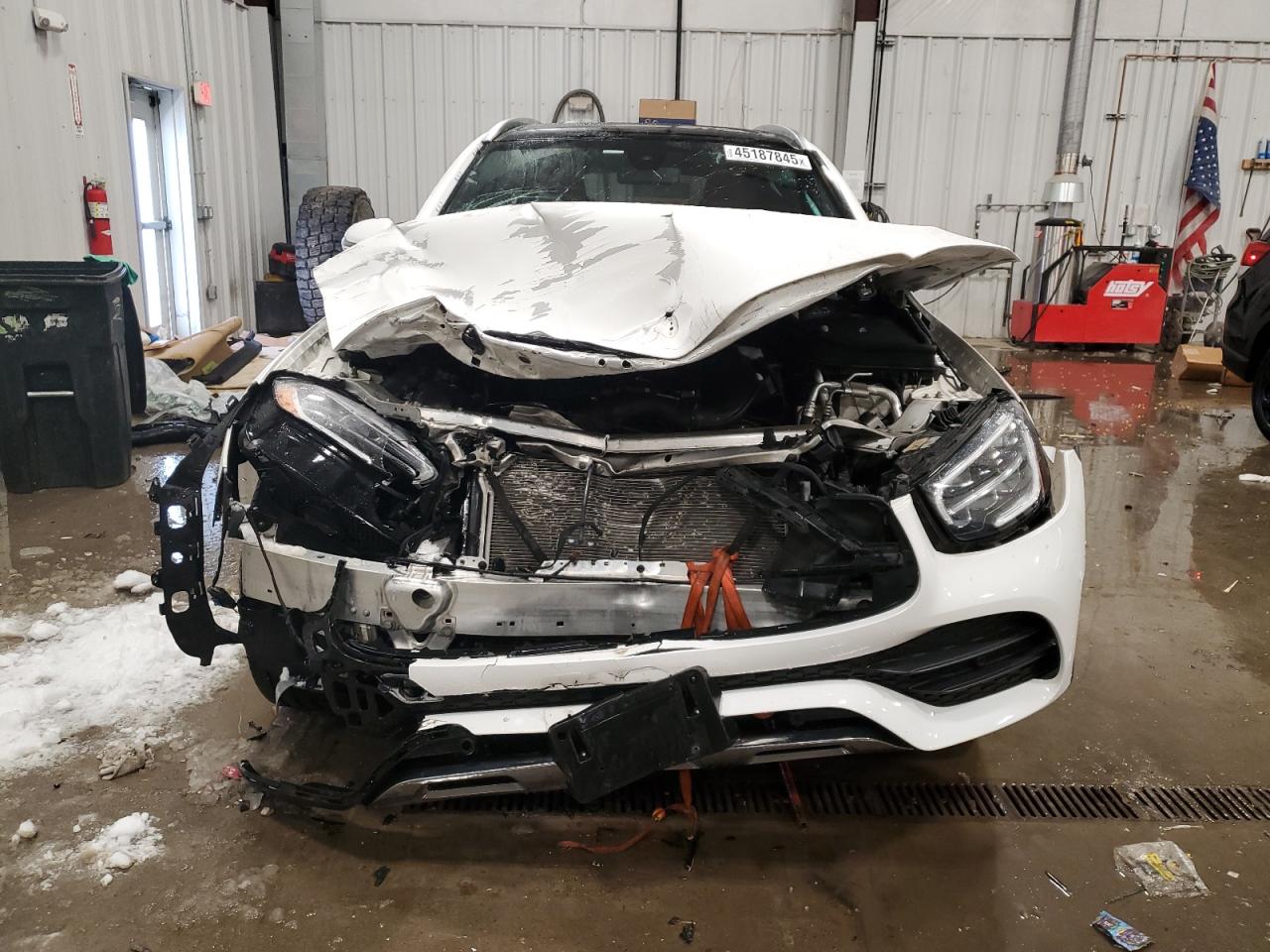 2021 Mercedes-Benz GLC VIN W1N0G8EB0MF898096 Copart auction photo, front end damage thumbnail 5