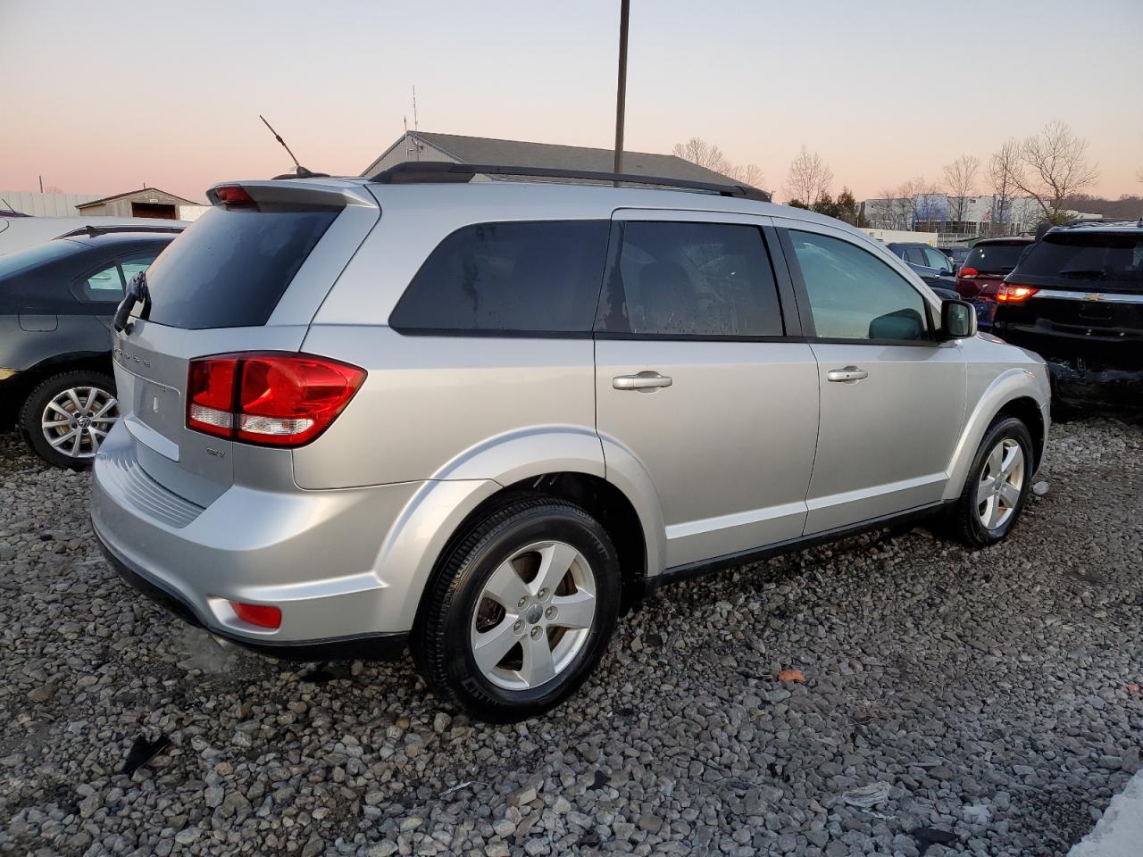 2012 Dodge Journey VIN 3C4PDCBG8CT368609 Copart auction photo, partial repair damage thumbnail 3
