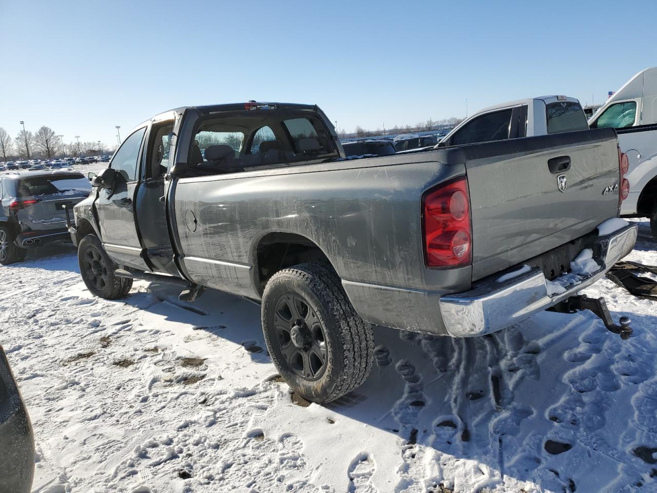 2007 Dodge RAM VIN 3D7KS28A97G832637 Copart auction photo, side damage thumbnail 2