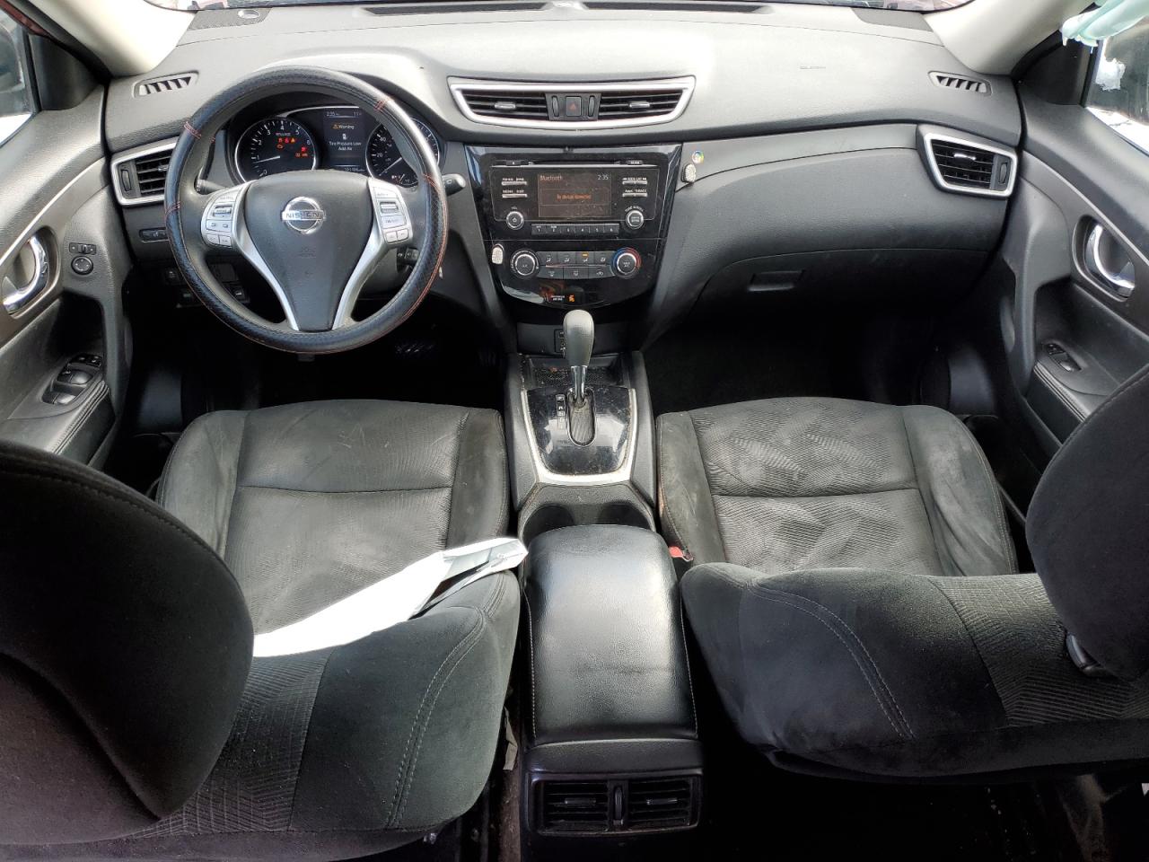 2015 Nissan Rogue VIN 5N1AT2MK5FC833668 Copart auction photo, side / rear end damage thumbnail 8