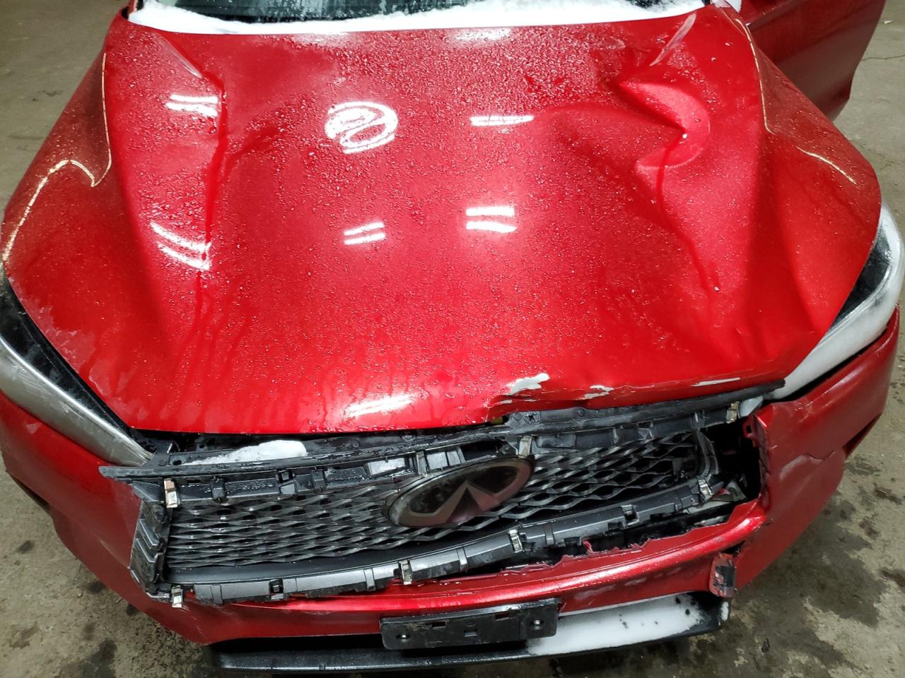 2021 Infiniti QX50 VIN 3PCAJ5BB9MF122795 Copart auction photo, front end damage thumbnail 12