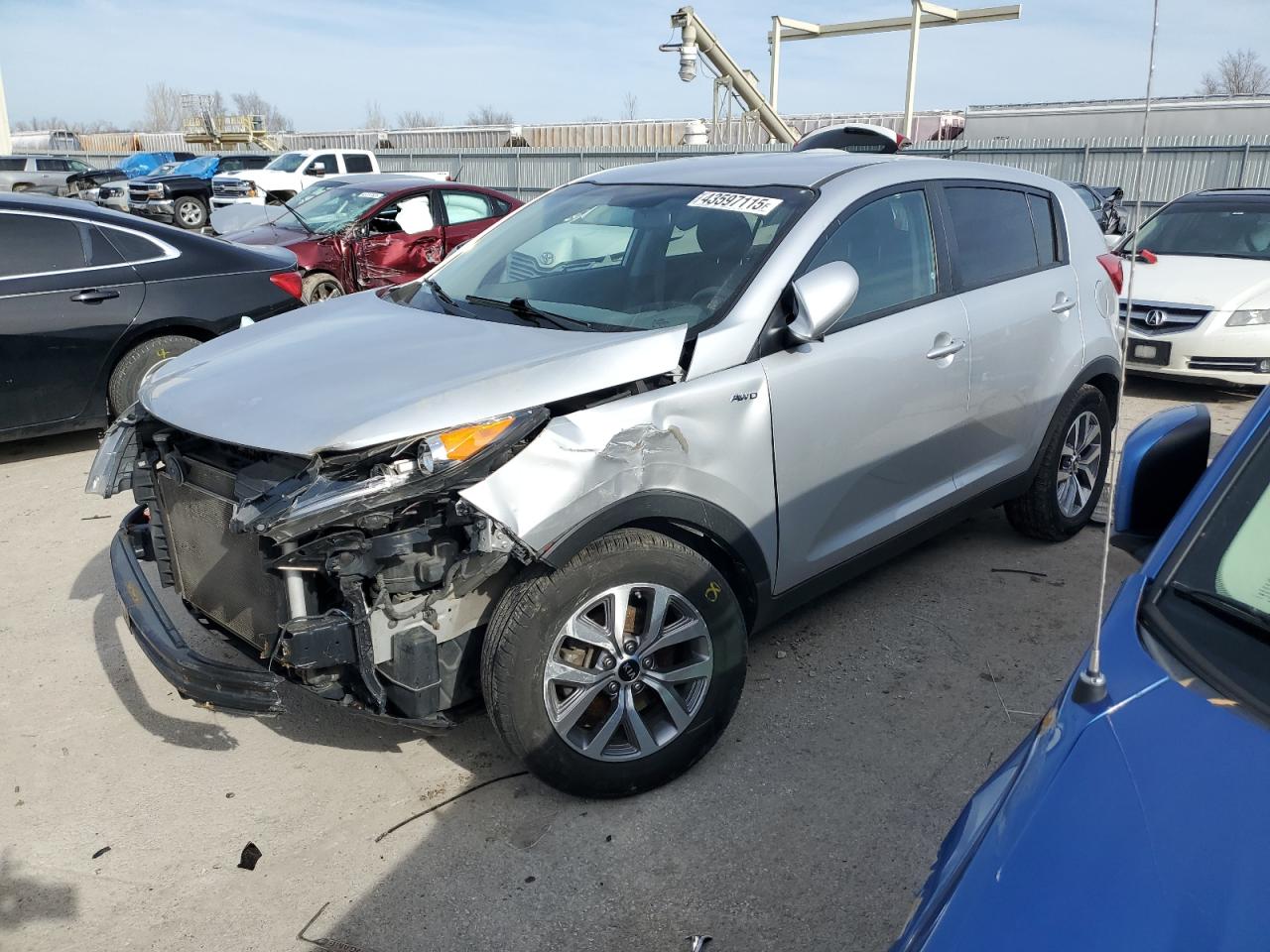 2016 KIA Sportage VIN KNDPBCAC2G7879490