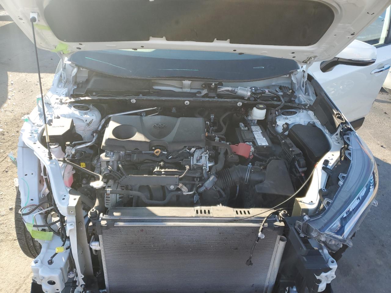 2021 Toyota RAV 4 VIN 2T3Y1RFV0MW171680 Copart auction photo, front end damage thumbnail 12