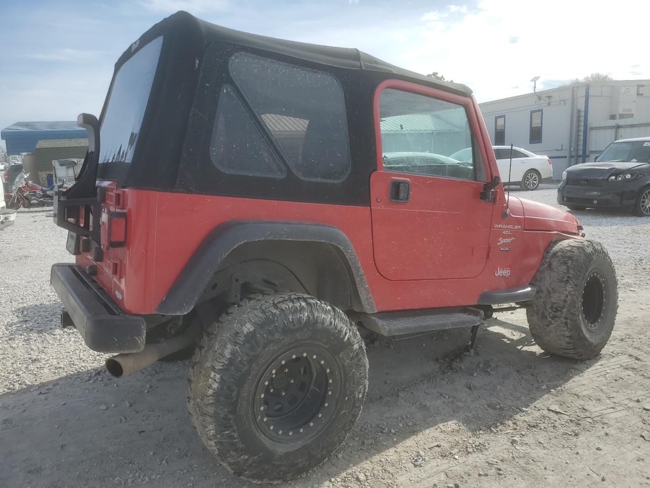 1999 Jeep Wrangler VIN 1J4FY19S6XP402517 Copart auction photo, front end / undercarriage damage thumbnail 3