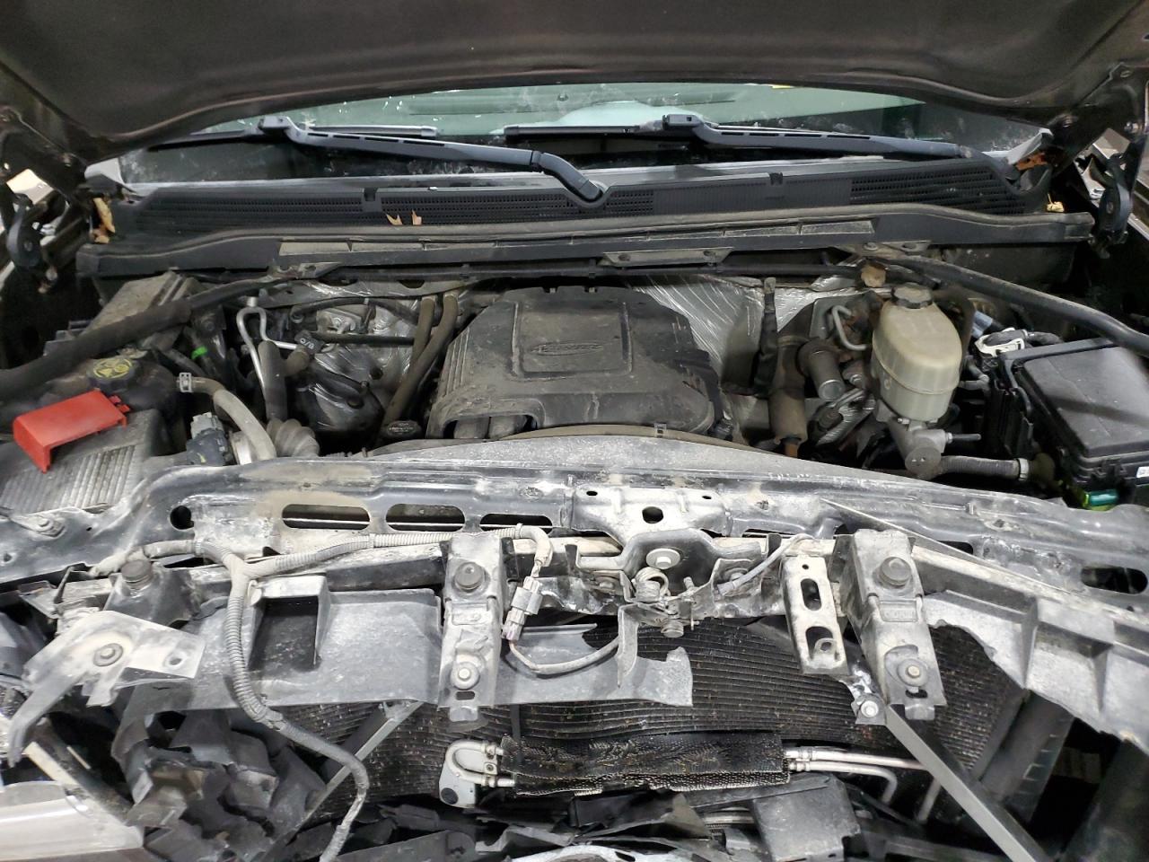 2015 GMC Sierra VIN 1GT120EG6FF619065 Copart auction photo, front end / side damage thumbnail 12