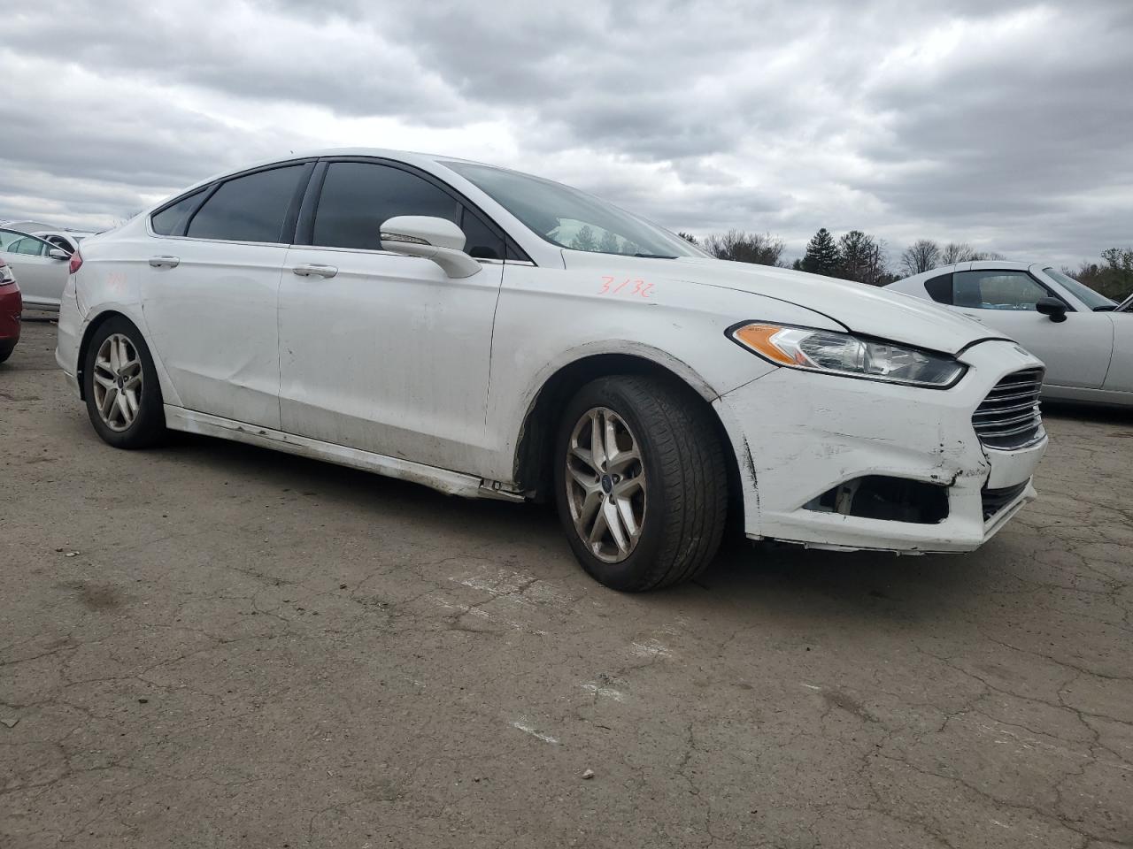 2016 Ford Fusion VIN 1FA6P0H79G5119403 Copart auction photo, rear end / front end damage thumbnail 4