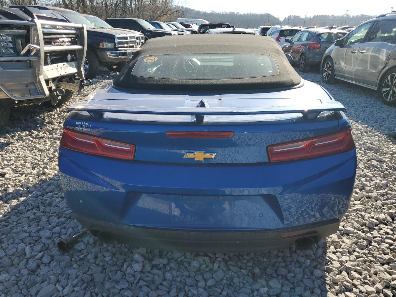 2016 Chevrolet Camaro VIN 1G1FD3DX2G0165025 Copart auction photo, front end / minor dent/scratches damage thumbnail 6