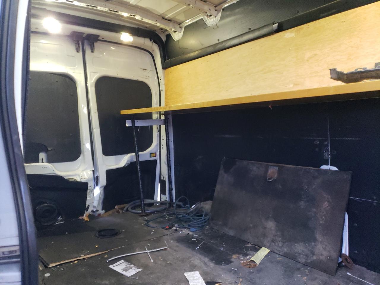 2017 Ford Transit VIN 1FTYR2XG1HKA72154 Copart auction photo, rear end damage thumbnail 10