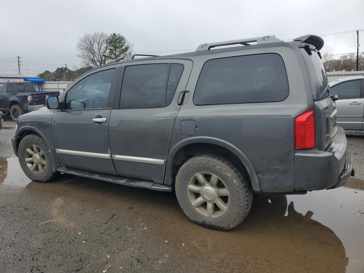 2005 Infiniti QX56 VIN 5N3AA08A35N802103 Copart auction photo, front end / minor dent/scratches damage thumbnail 2