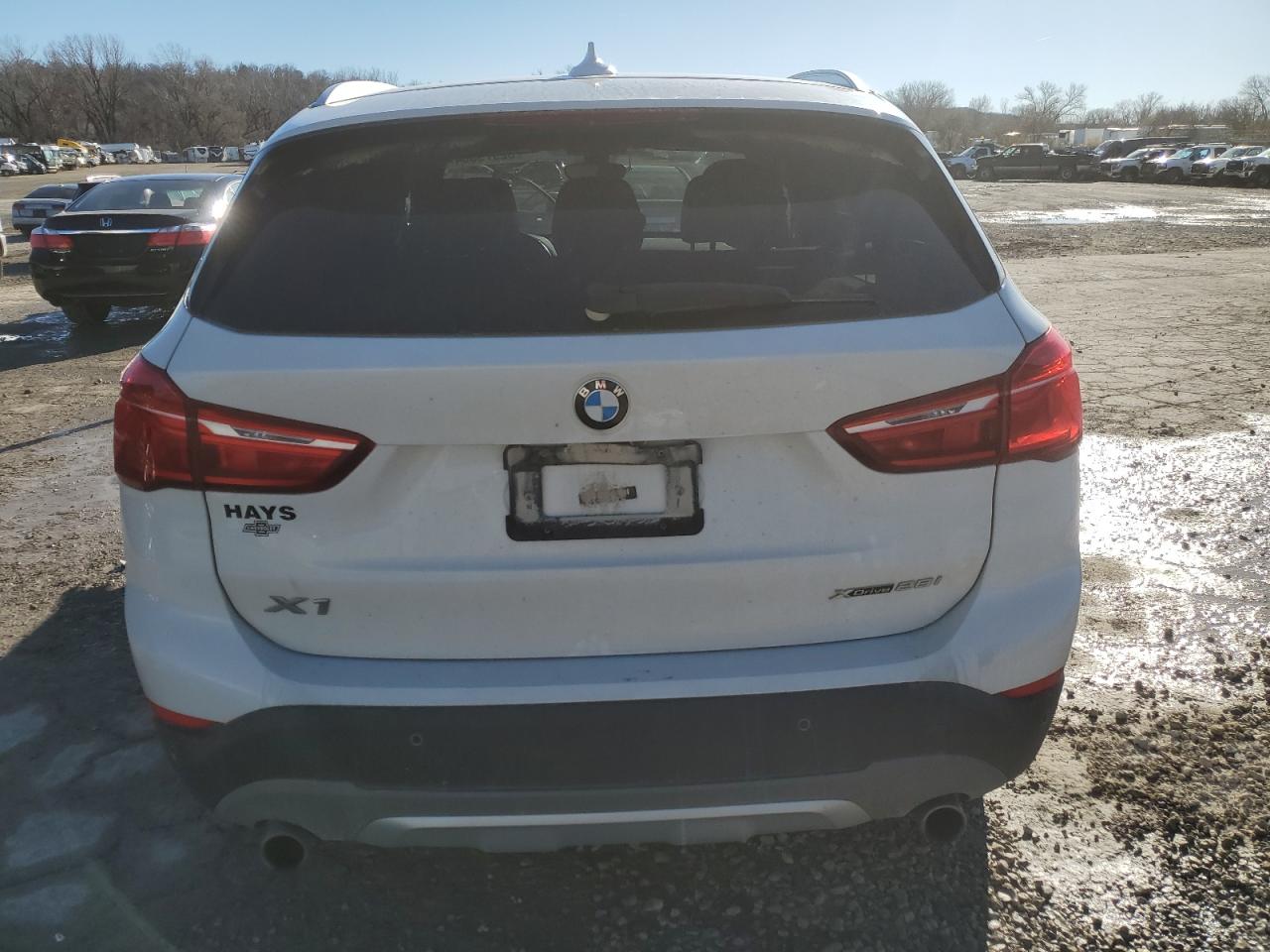 2018 BMW X1 VIN WBXHT3C39J5L29286 Copart auction photo, front end damage thumbnail 6