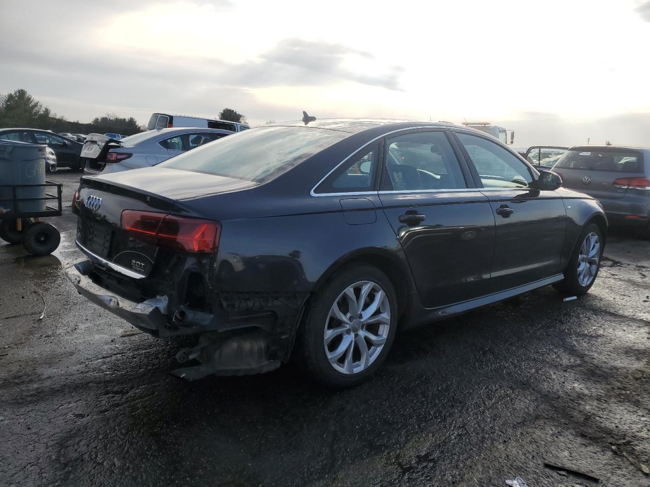 2017 Audi A6 VIN WAUF8AFC3HN106805 Copart auction photo, front end / rear end damage thumbnail 3