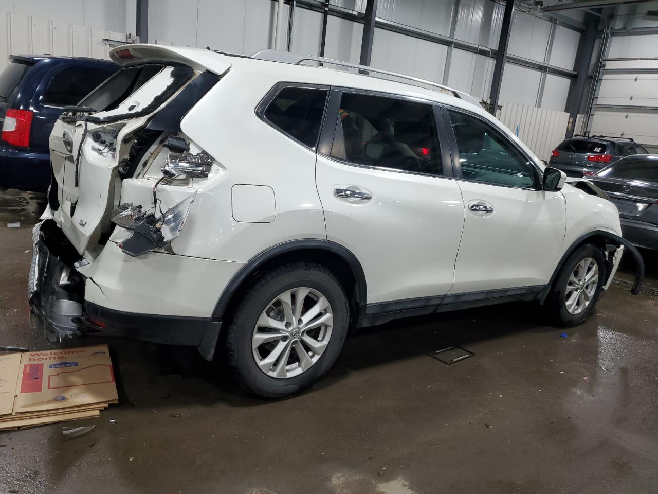 2015 Nissan Rogue VIN 5N1AT2ML1FC861251 Copart auction photo, rear end / front end damage thumbnail 3