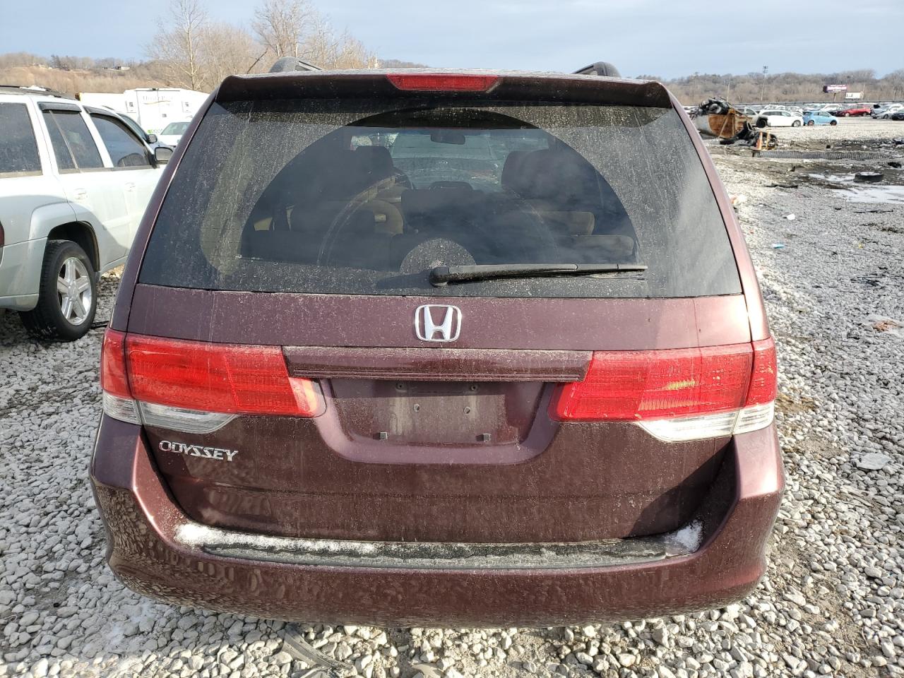 2008 Honda Odyssey VIN 5FNRL38408B115282 Copart auction photo, front end damage thumbnail 6