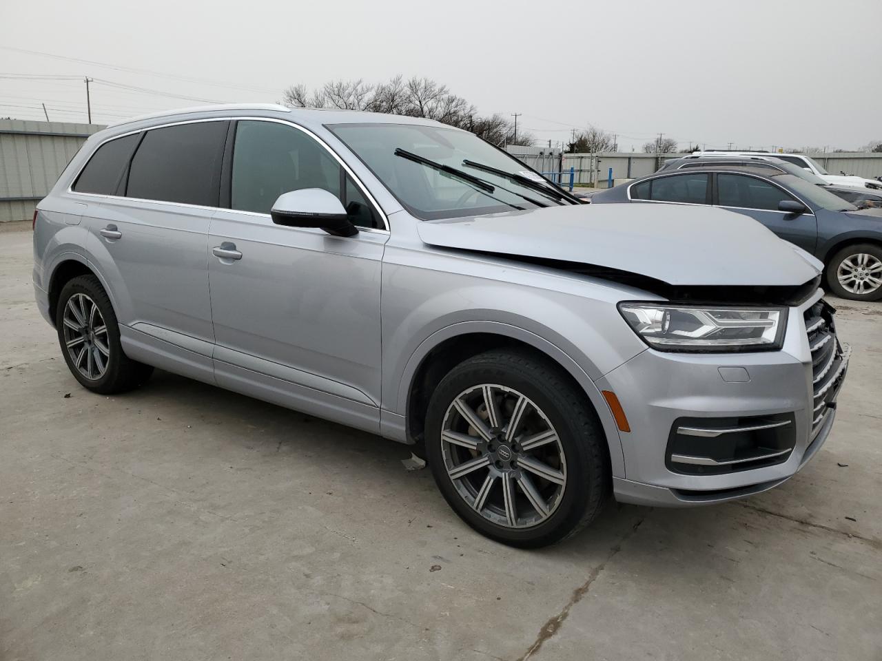 2017 Audi Q7 VIN WA1LAAF72HD035349 Copart auction photo, front end / hail damage thumbnail 4
