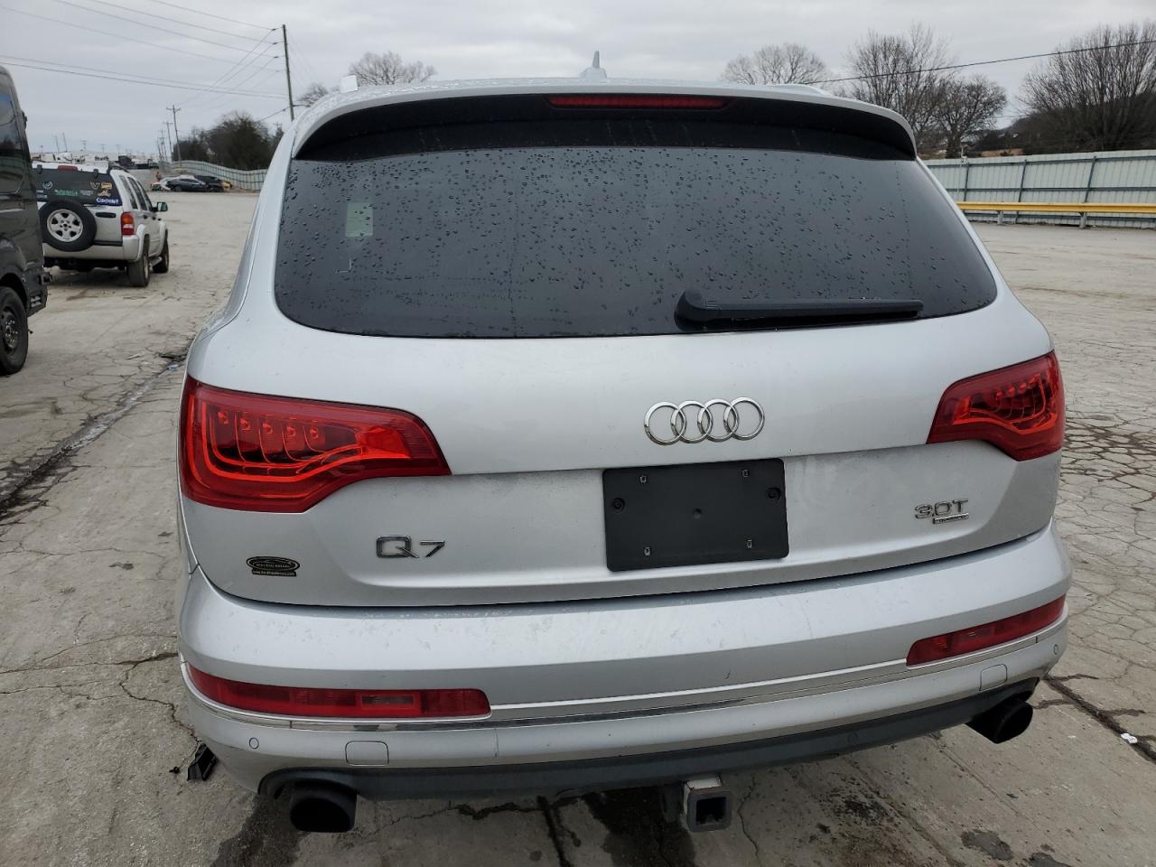 2015 Audi Q7 VIN WA1LGAFE0FD004773 Copart auction photo, front end damage thumbnail 6