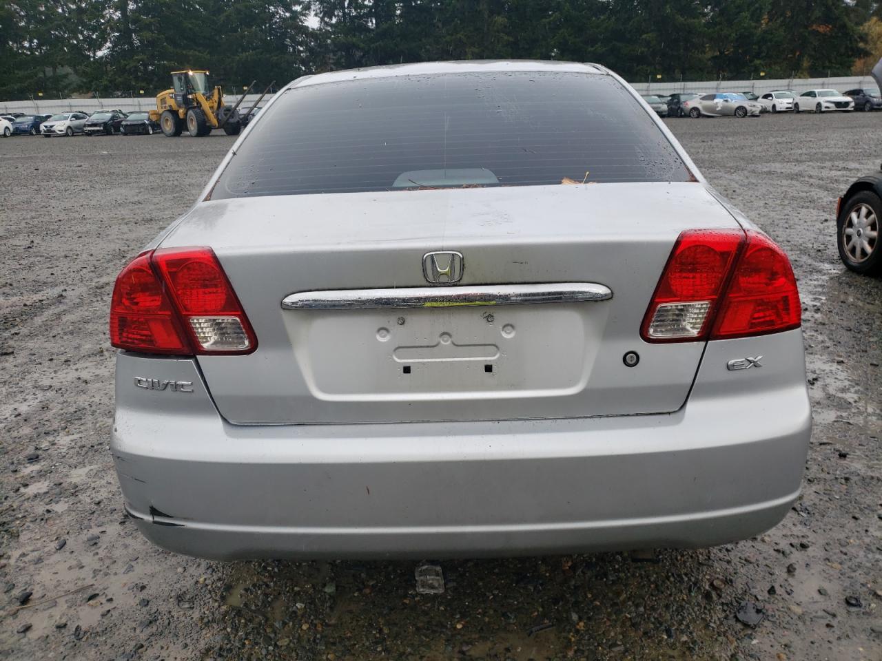 2003 Honda Civic VIN 2HGES26723H595676 Copart auction photo, rear end damage thumbnail 6