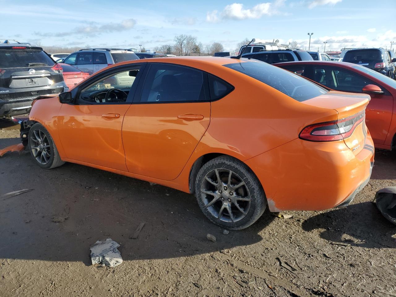 2013 Dodge Dart VIN 1C3CDFBA6DD342291 Copart auction photo, front end / minor dent/scratches damage thumbnail 2