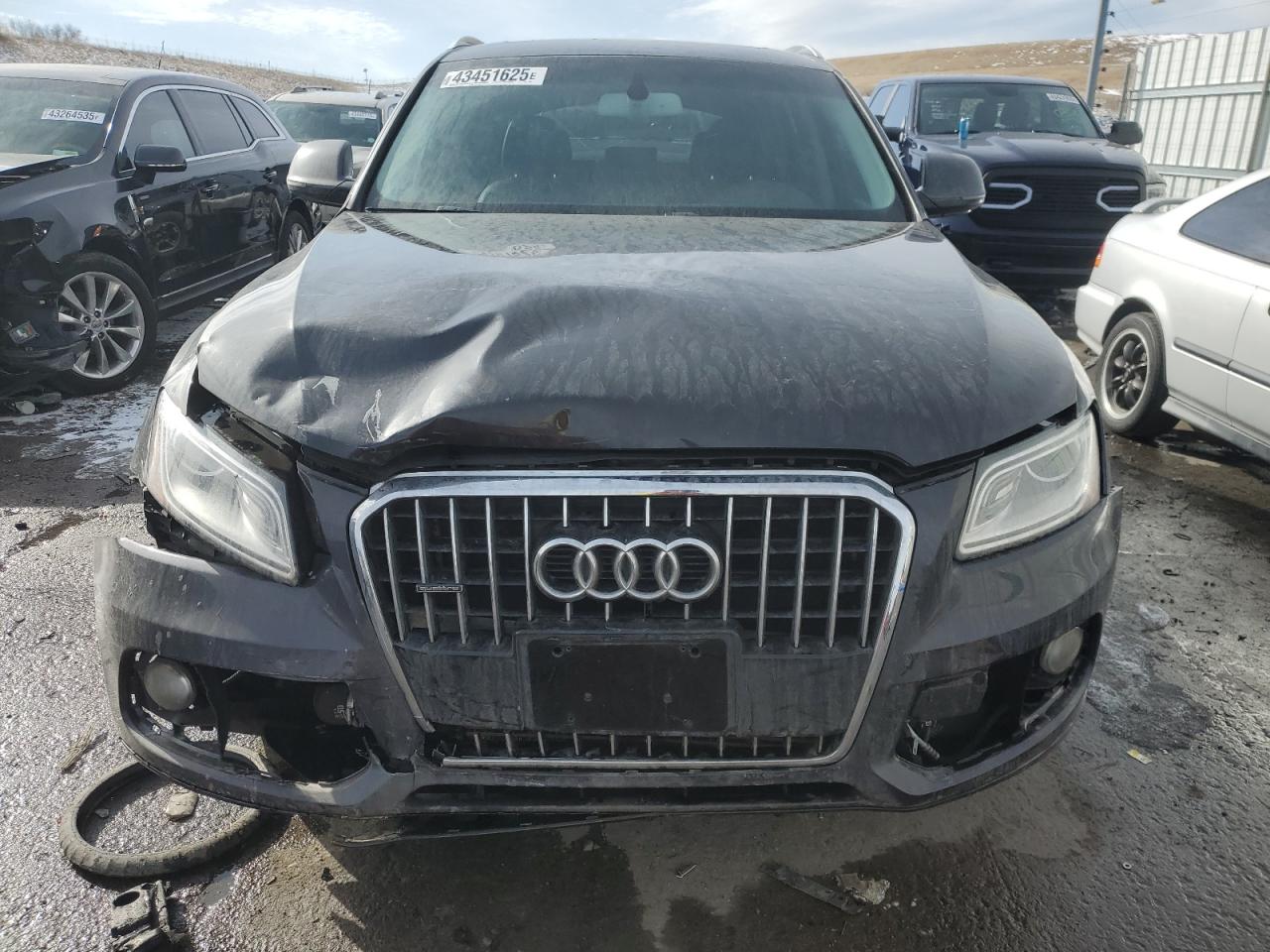 2015 Audi Q5 VIN WA1LFAFP4FA137672 Copart auction photo, front end damage thumbnail 5