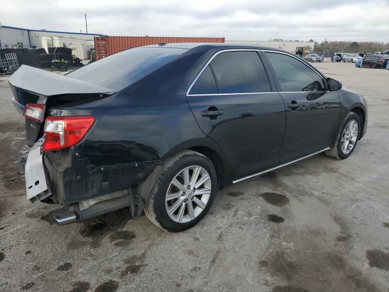 2014 Toyota Camry VIN 4T4BF1FK9ER413574 Copart auction photo, rear end / side damage thumbnail 3