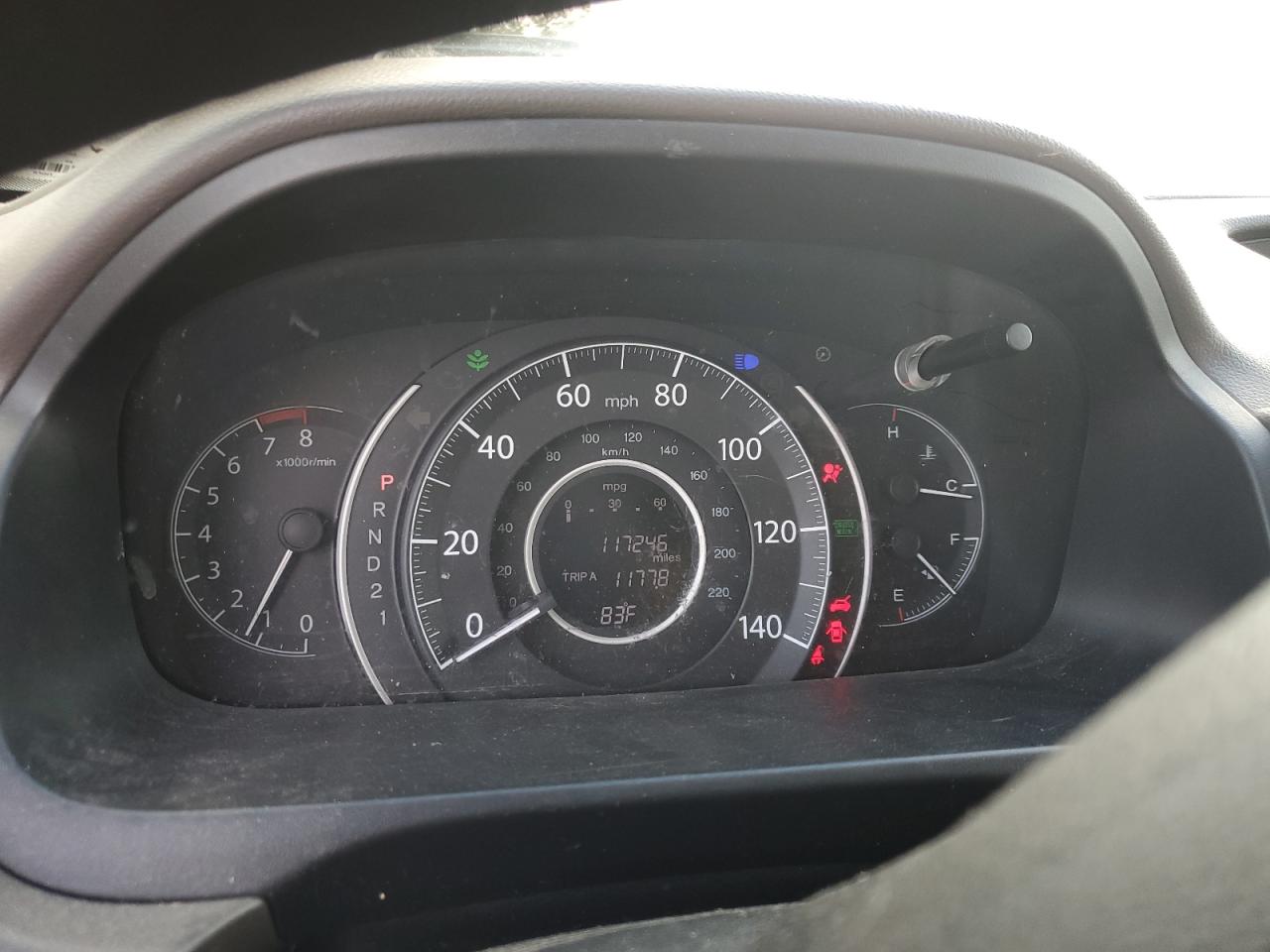 2013 Honda CR-V VIN 5J6RM4H58DL086787 Copart auction photo, front end damage thumbnail 9