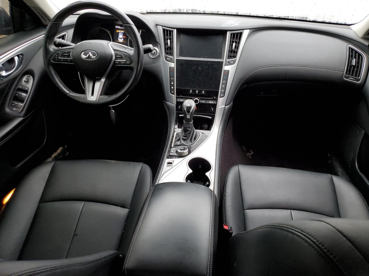 2019 Infiniti Q50 VIN JN1EV7AP3KM541179 Copart auction photo, mechanical / replaced vin damage thumbnail 8