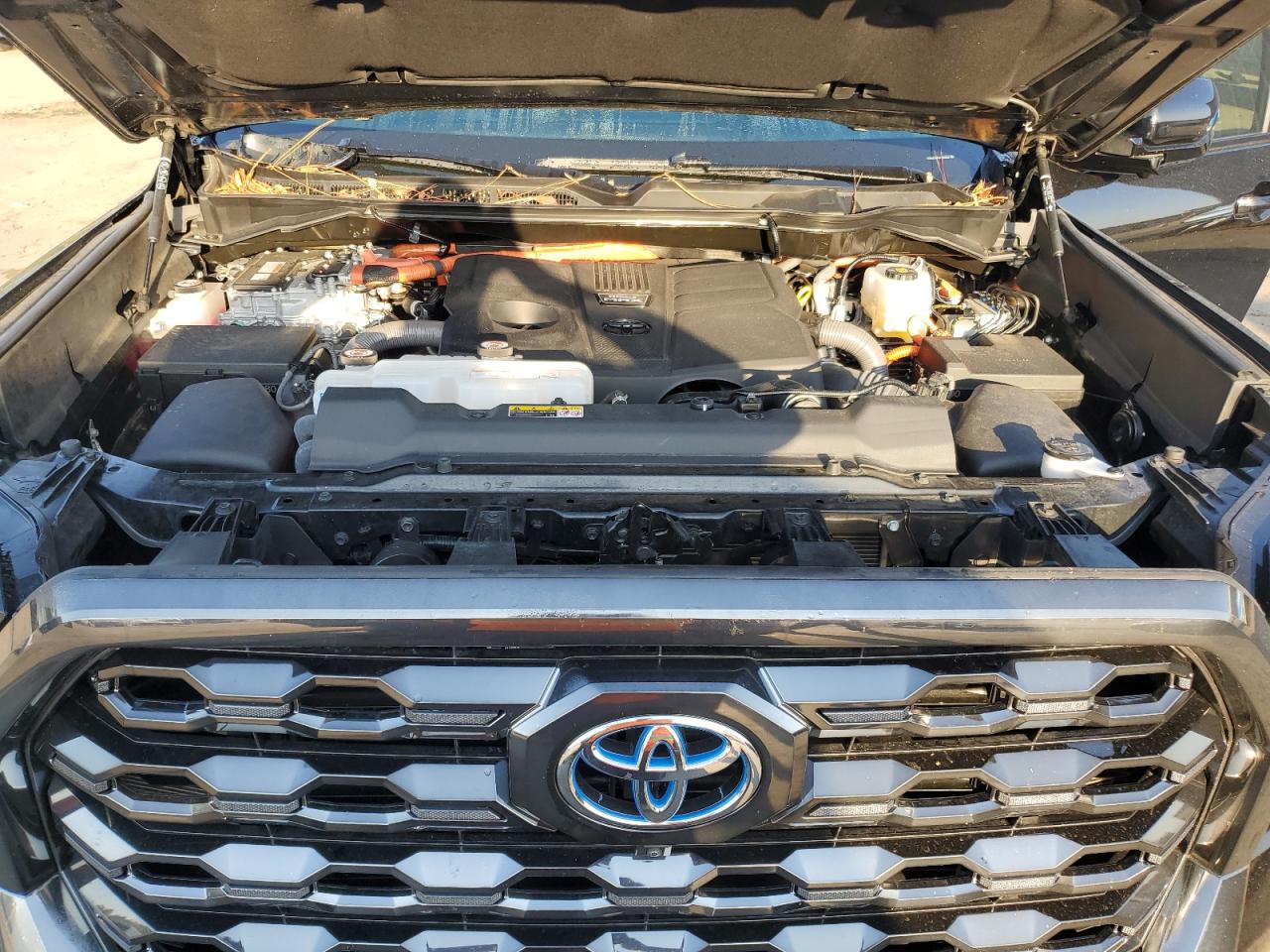 2023 Toyota Tundra VIN 5TFNC5AB1PX002027 Copart auction photo, top/roof / all over damage thumbnail 11