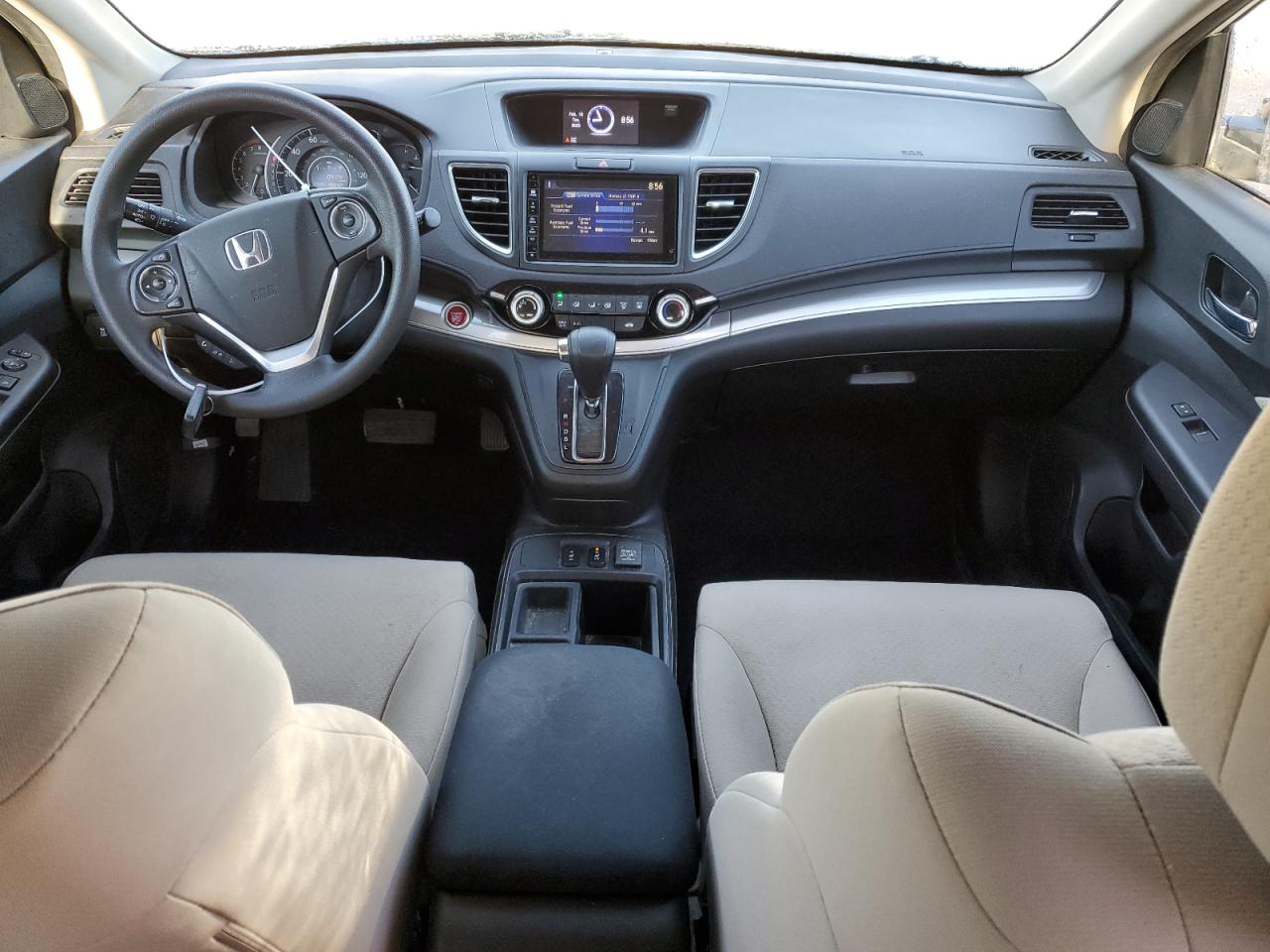 2015 Honda CR-V VIN 5J6RM4H5XFL119372 Copart auction photo, burn damage thumbnail 8